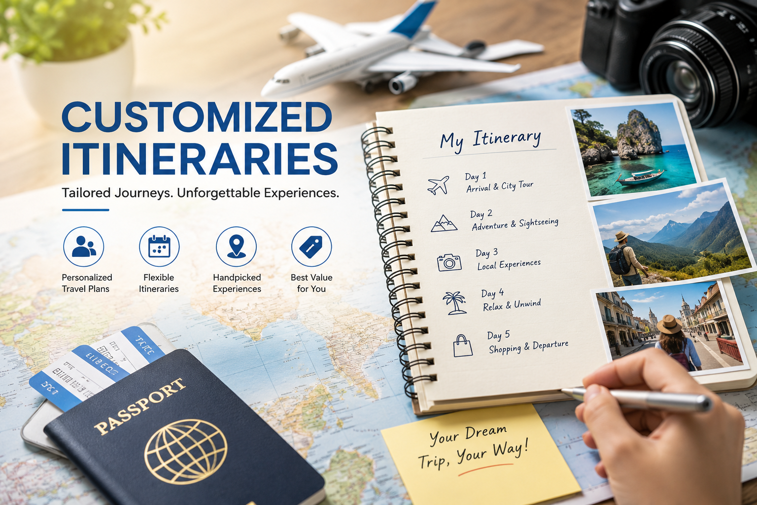Customized Itineraries